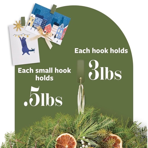 Command Limited Addition Hooks 10 Pack: Color Sage 10 Hooks 12 Strips - Picture 6 of 6